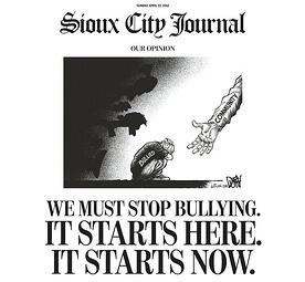 The Sioux City Journal Front Page News Anti-Bullying