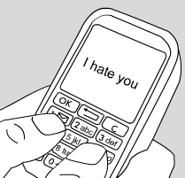 i hate you text