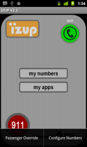 Izup Menu - uknowkids texting while driving app coming soon!