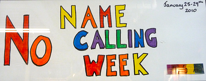 no name calling week
