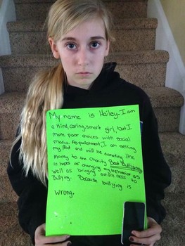 cyberbullying teen gets a taste of own medicine