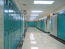 school hallway